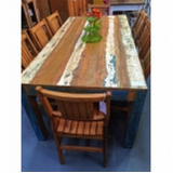 mesas de jantar madeira rústica Vila Esperança