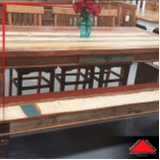 mesas de jantar rústica de madeira preços Aeroporto